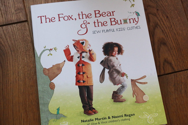 The Fox, the Bear & the Bunny Sewing book by Olive & Vince