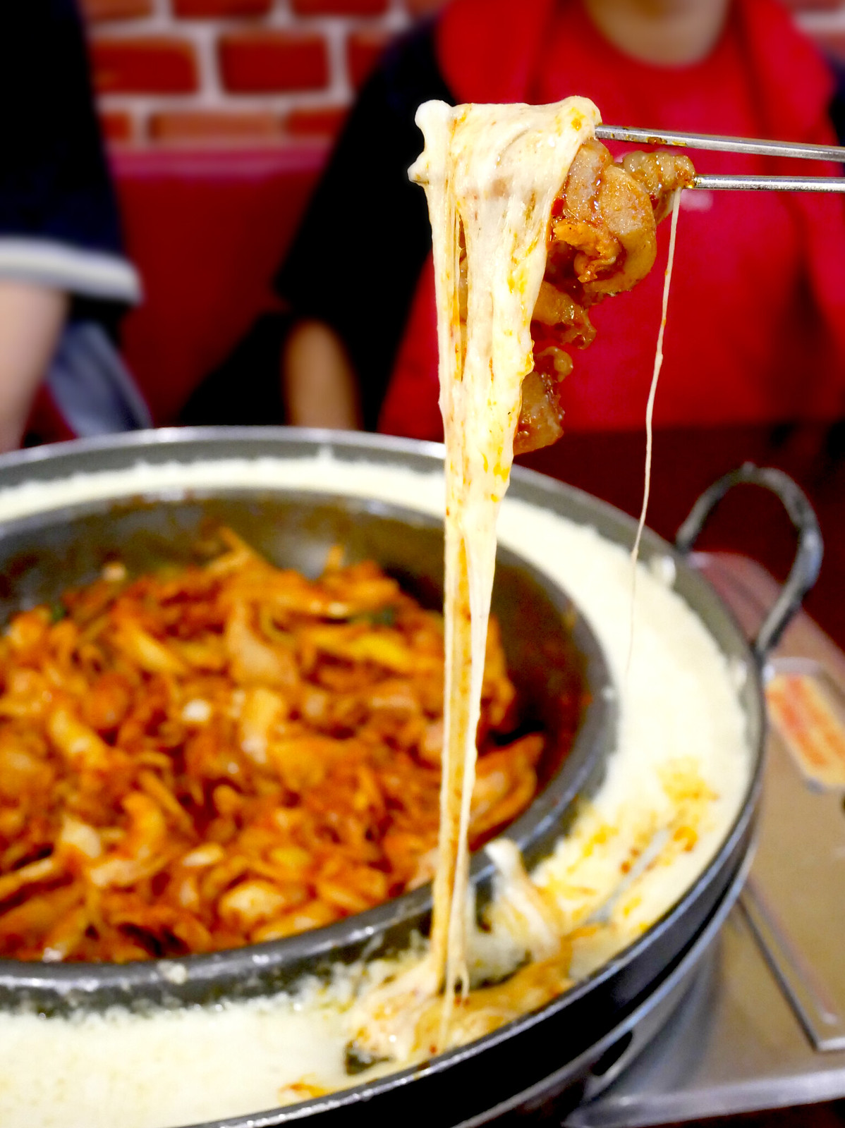 CHEESY Korean Food: Cheese Dakgalbi