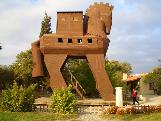 Trojan Horse in Troy/Truva