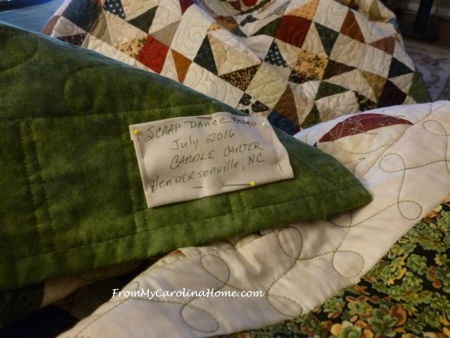 Labeling Quilts and Documenting ~ From My Carolina Home