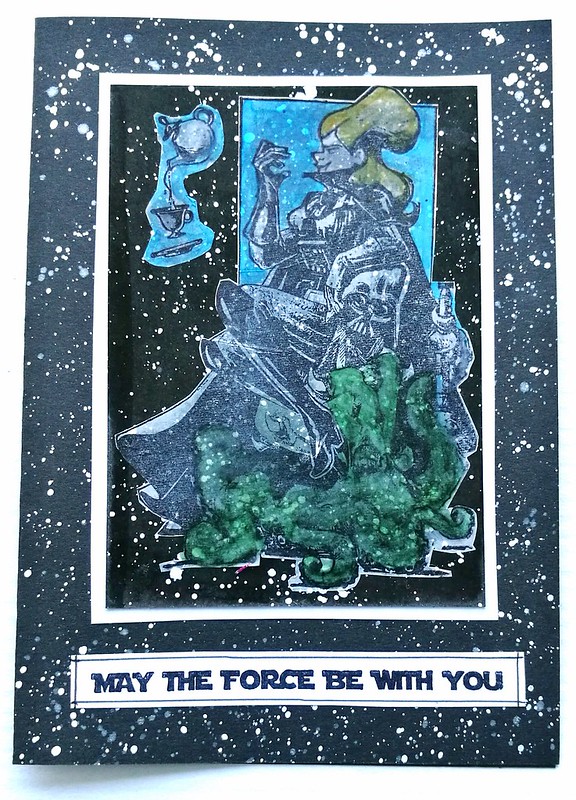 May the force be with you Mail Art