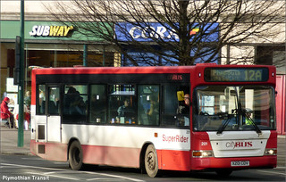 Plymouth Citybus 201 X201CDV