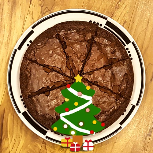 come and have a festive (!) brownie today!
