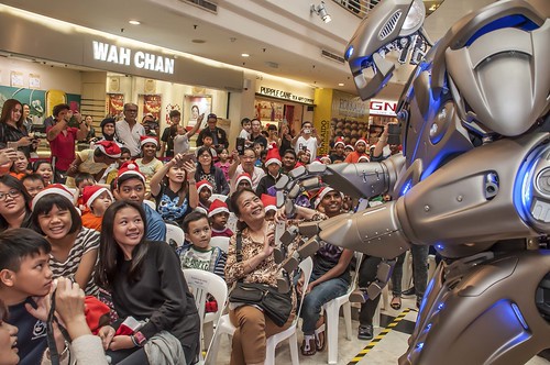2. Amazed by Titan the Robot show