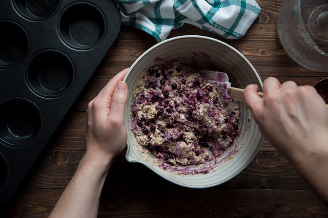 Blueberry Oat Breakfast Muffins (vegan, gluten-free, refined sugar free) | Will Cook For Friends