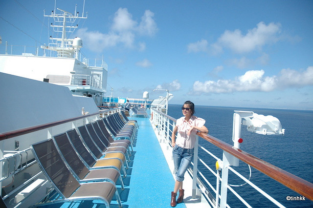 Cruise Costa Luminosa - On the deck