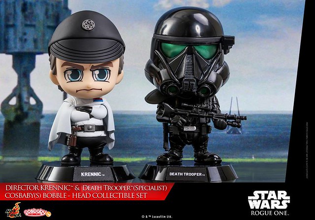 Krennic & Death Trooper Cosbaby by Hot Toys