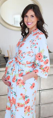 Did you know you don't have to wear the gross hospital gown when you deliver your baby? Here are 8 places to buy cute labor and delivery gowns so you can look and feel your best during childbirth!