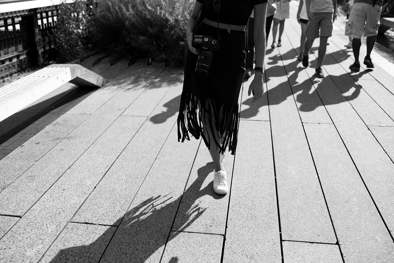 Jaelle on The Highline in NY on juliettelaura.blogspot.com