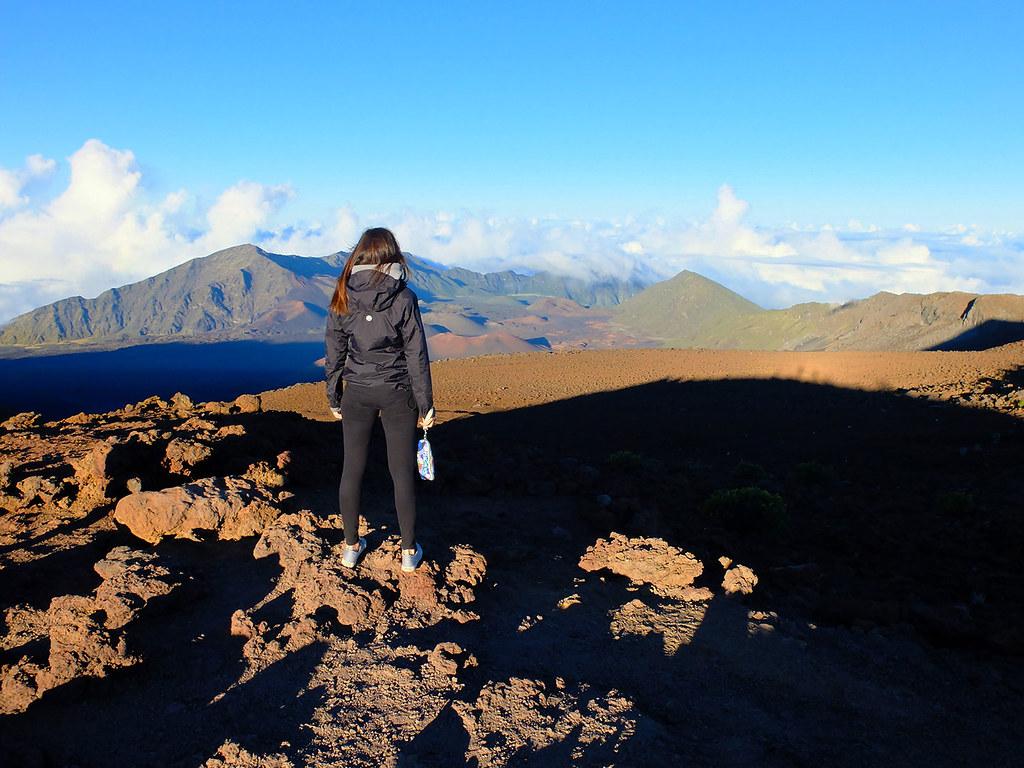 Le sommet du volcan Haleakala