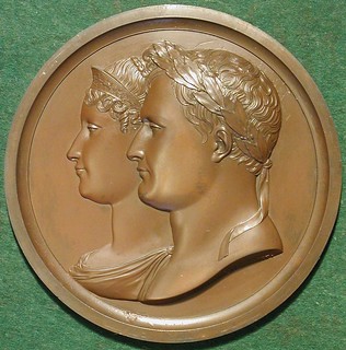 MARRIAGE OF THE EMPEROR NAPOLEON TO MARIE LOUISE medal