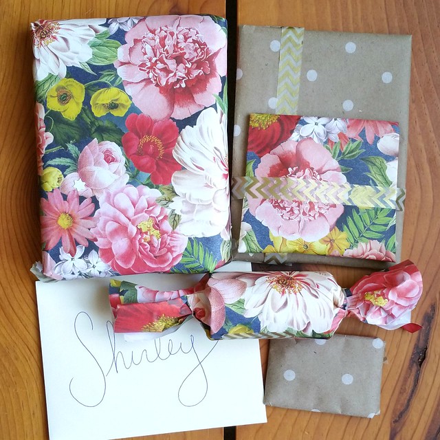 Goody Goody Gift Swap 2016 - Package Received | shirley shirley bo birley Blog | holiday gift swap, pretty gift wrapping, handmade