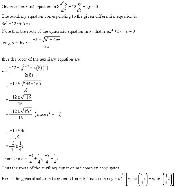 Stewart-Calculus-7e-Solutions-Chapter-17.1-Second-Order-Differential-Equations-12E