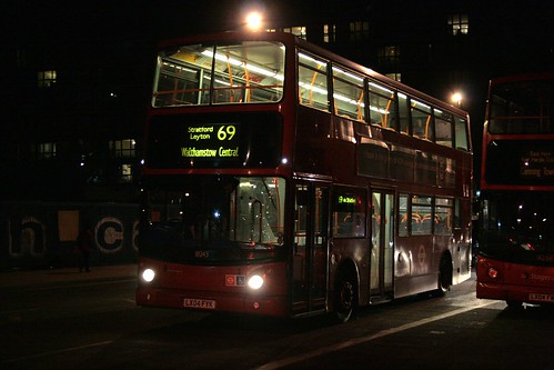 Tower Transit 18243 on Route 69, Canning Town