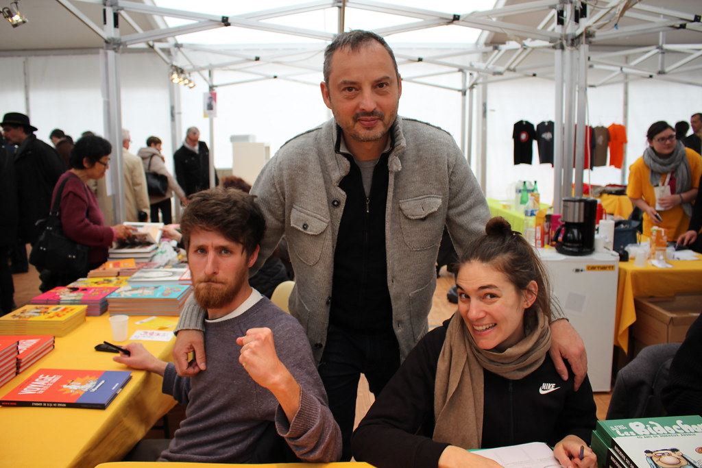 Timothée Ostermann, Yan Lindingre, Camille Burger - Festival Le Livre à Metz