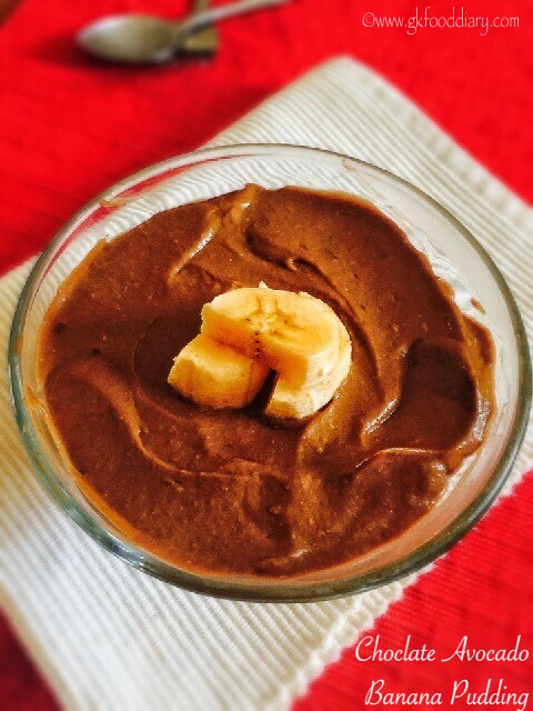 Chocolate Avocado Banana Pudding Recipe for Kids5