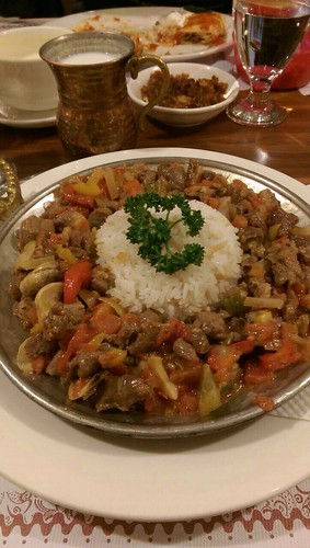 台北中山區不一樣的異國料理－番紅花城土耳其餐廳 (2)-蘑菇羊肉