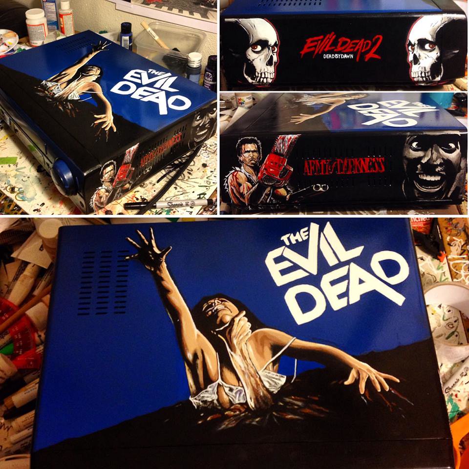 The Evil Dead custom VCR by Sorce CodeVhs