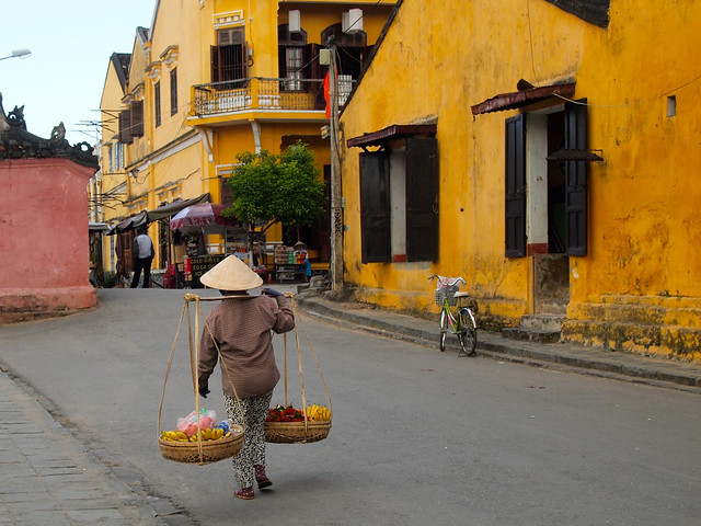 Street scene in Hoi An, Vietnam