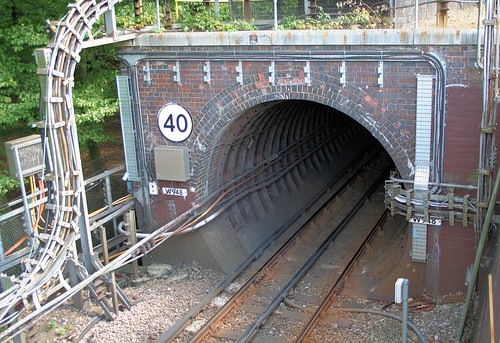 East Finchley tunnels