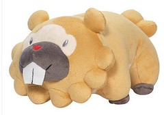 bidoof comfy friends plush