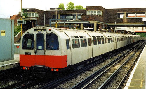 1983 Tube Stock at Wembley Park