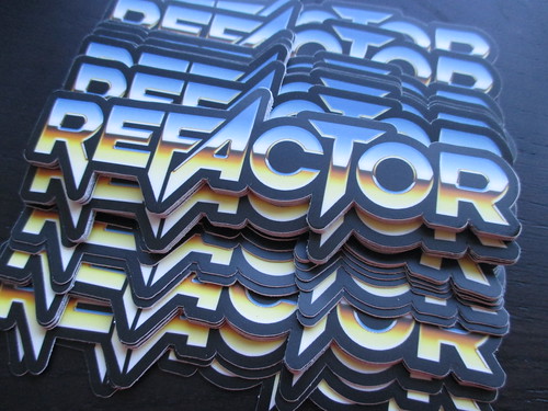 Refactor stickers