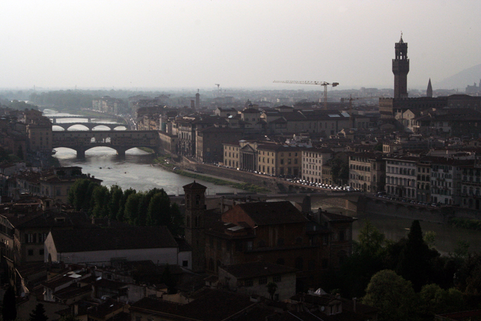 El Arno y Florencia