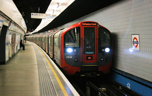 2009 Tube Stock at Tottenham Hale