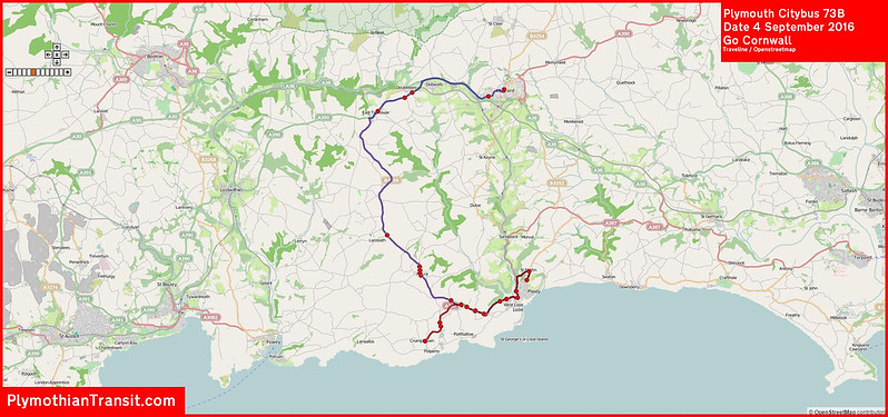 2016 09 04 Plymouth Citybus Route-073B Map.jpg