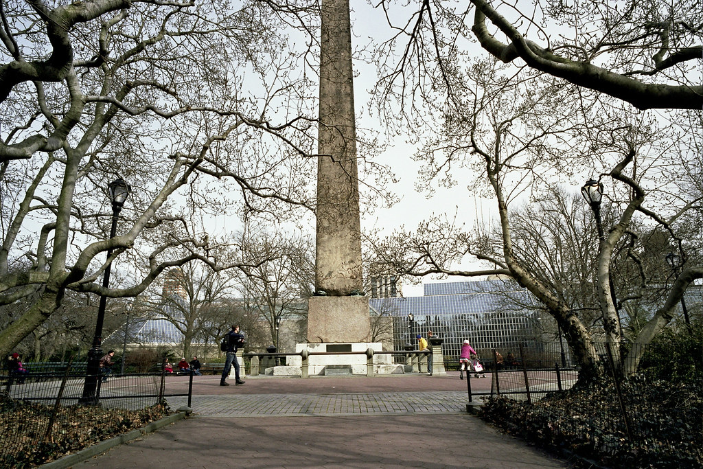 the obelisk (cleopatra's needle), central park