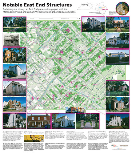 East End Preservation Project map