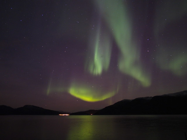 Aurora over Kaldfjorden