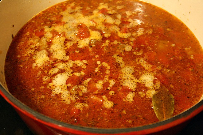 Lasagna Style Soup