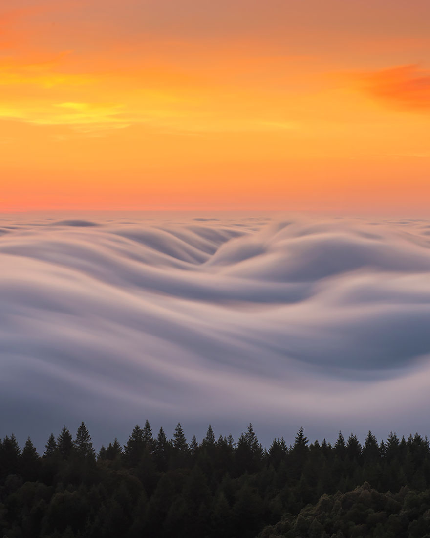 Волны тумана – самое красивое явление природы - ПоЗиТиФфЧиК - сайт позитивного настроения!