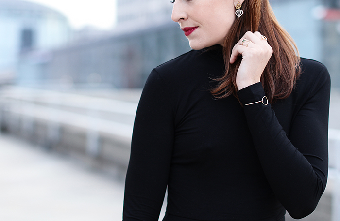 Baukjen Black Dress | London Blogger | Street Style 