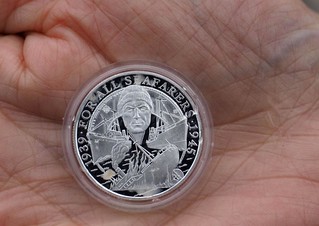 Weymouth silver Seafarers coin