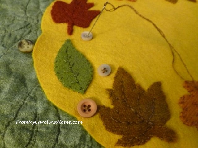 Autumn Jubilee Wool Stitch Along ~ From My Carolina Home