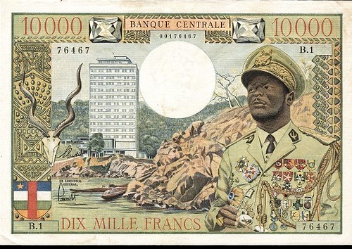 Lot 243 Equatorial African States 10,000 Francs