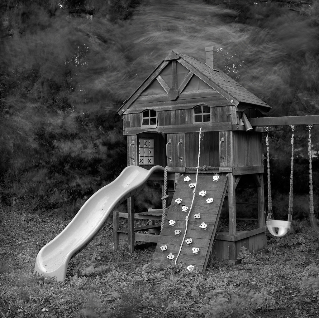 Play Structure with Wind, Portland | by austin granger
