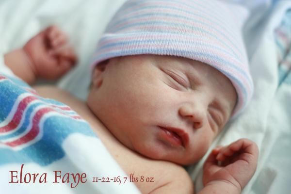 Elora Faye newborn