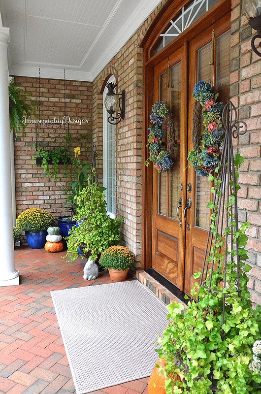 Fall Front Porch - Housepitality Designs
