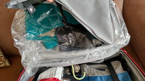 4 Packing a Suit: Place Suit in Roller Bag