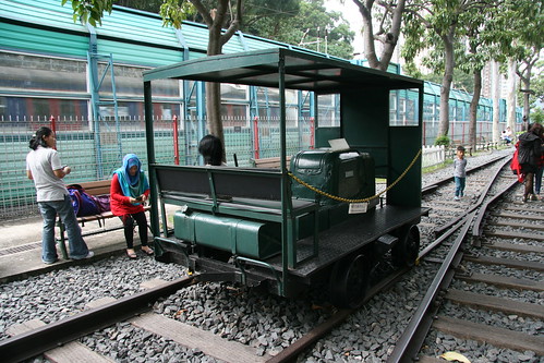 Kowloon-Canton Railway Buggie2 in Hong Kong Railway Museum, Tai Po District, Hong Kong/ Oct 29, 2016