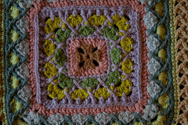 "Excellence in Beauty" Afghan Block