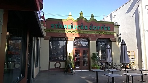 Starbucks Coffee - former Orange Daily News building