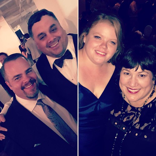 Picture of Greg, John, Erin, and Carrie at Drew and Libby's wedding