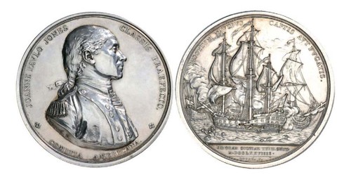 Comitia Americana medal John Paul Jones capturing Serapis