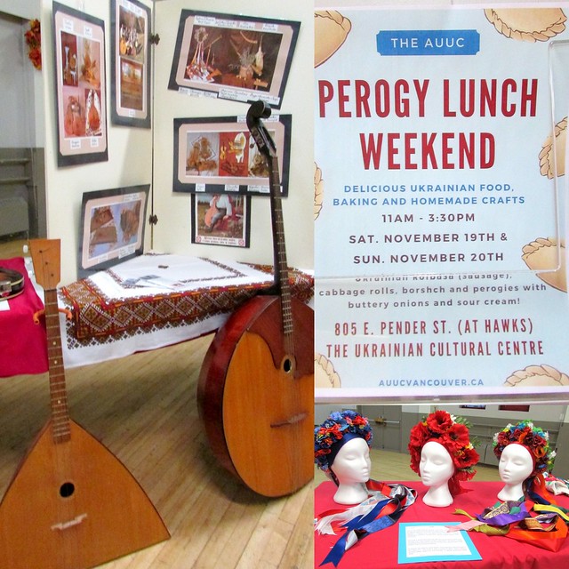 Perogy Lunch at the AUUC Strathcona Ukrainian Hall