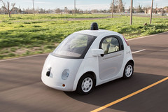 Google prototype self-driving car